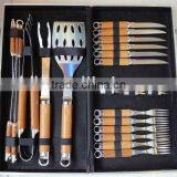 25pcs SS Handle Bbq Set in Alu Case