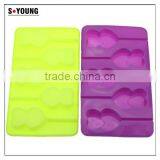 11033 Silicone Candy Lollipop Molds With Sticks thumbnail-3