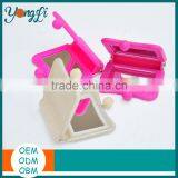 Hot Sales Silicone Metal Pocket Mirror Cosmetic Wedding Gift Pocket Mirror thumbnail-1