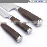 Japanese VG-10 Core and 67 Layer Damascus Steel Professional Kitchen Knife 3-Piece thumbnail-3