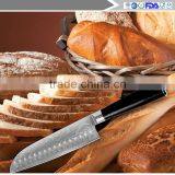 Damascus High Carbon Japanese VG10 Professional 7.25" Santoku Knife Classic Waives 67 Layers thumbnail-6