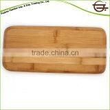 Rectangle Eco-friendly Wooden Leaf Shaped Multi-color Bamboo Cutting Board thumbnail-1