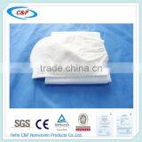 High Quality White Good Spunlace Plain Baby Blanket for Hospital FOB Shanghai thumbnail-1