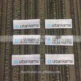 2017 Hjgh Quality Satin Damask Woven Labels for Clothing thumbnail-3