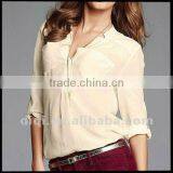 Office Uniform Designs for Women Blouses,women Clothing ,apparels,tops thumbnail-1