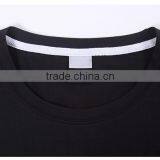 Factory Bulk Gym V-neck or O-neck Round Bottom Design Unisex Scoop Bottom t Shirt thumbnail-5