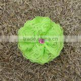 Fancy Chiffon Lace Flowers Artificial Fashion Flower Lace Flower Making thumbnail-1