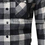 Chinese Oem Factory Bulk Fleece Men Plaids Jacket Plaids Outwear thumbnail-6