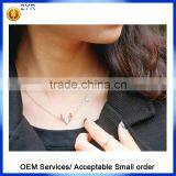 2016 Cute Elk Milu Deer Shape Jewelry New Xmas 925 Sterling Silver Necklaces thumbnail-5