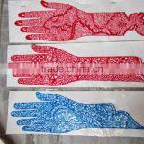 HENNA Mehndi Design LONG HAND TATTOO STENCIL thumbnail-5
