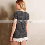 Bulk Wholesale Clothing Custom Woman Short Sleeve T-shirts Wholesale T-shirts thumbnail-2