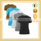 Mens Gym Wear Fitness Clothing Polyester Muscle Fit t Shirt Wholesale China