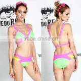 2015 Latest Sexy Girls Set Push-up Padded Bra Swimwear SV002918 thumbnail-3