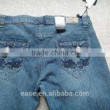 New Style Fashion Oem Ladies Jeans Trousers Wholesale Top Design Ripped Denim Jeans Pants Pent for Women thumbnail-3