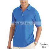 Men's Blank Short Sleeve Cotton Polo Shirts thumbnail-3