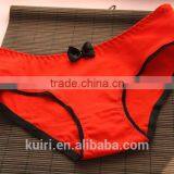 Women Sexy Red Underwear Lady Girls Cute Cotton Panties in a Gift Box E15 thumbnail-2