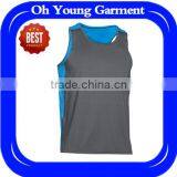 Wholesales Cheap Custom Stringer Sportswear Tank Top New Design Cricket Jerseys Gym Wear Mens Tank Top Manufacturer thumbnail-2