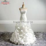 Long Floor-length Sweetheart Mermaid Beaded Bridal Dress thumbnail-2