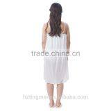 Mature Women Sexy Transparent Nighgown V-neck Dress thumbnail-3
