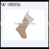 Wholesale Personalized Burlap Christmas Stocking thumbnail-5