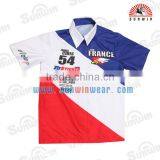 Custom Blank Digital Printing Polyester Mens Motorcycle Jersey thumbnail-3