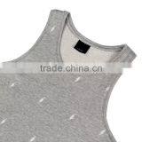 Latest Design Stylish Man Tank Top Custom Wholesale With Cheap Price Made in China thumbnail-3