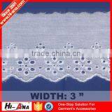 White tc Lace Trim,swiss Voile Lace Trimming,african Tulle Lace Embroidery thumbnail-5