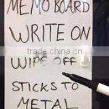 high quality wipe memo board