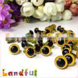 12mm Plush Bear Stuffed Craft Toys Amigurumi Yellow Doll Eyes thumbnail-3