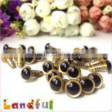 12mm Dragon Monster Eyes Glitter Gold Plastic Animal Eyes thumbnail-3