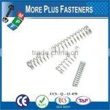 Made IN TAIWAN high qualiy metal spring stainless steel spring compression spring