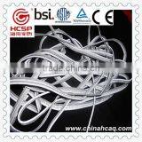 Polyester Gray Retro Reflective Piping Tape for Safety Clothes