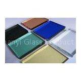 10mm Decorative Glass Panels , Silk Screen Print Colored Glass Sheets thumbnail-1