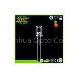 10000K Cold White Concave Dip 5mm LED Diode With Epistar Chip 4000mcd