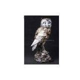 resin crafts,home accents,animal statues,owl statue