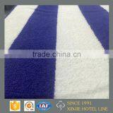 Hot Selling Bath Towel Stripe of Blue and White for Beach thumbnail-4