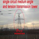 MEGATRO 220KV 2A2 J3 Single Circuit Medium Angle and Tension Transmission Tower thumbnail-2