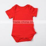 Infant Clothing Baby Summer Red Romper Baby Clothes 0-24 Month Yiwu Manufacturing thumbnail-1