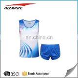 Customized Running Wear Running Singlet With Shorts Set thumbnail-2