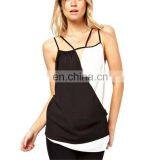 Color Block Wrap Blouse Latest Design Blouses Fashion 2016 thumbnail-3