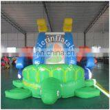 Cute Marino Tortoise Inflatable Slide / Cheap Playground Slides Kids Toy for Sale