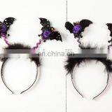Halloween Accessories Headband With Black Feather Craft for Adult Favor thumbnail-5
