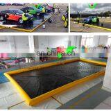 Commercial Car Mat Easy Clean Water PVC Tarpaulin Inflatable Wash Car Mat thumbnail-1