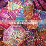 Indian Handmade Traditional Umbrellas Wholesale Lot 30 Pcs Indian Parasol Rajasthani Decor thumbnail-1
