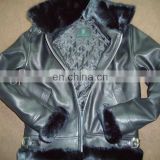Leather jackets with Artificial Fur Linning, B3 Leather Flight Jackets, Shearling Coats, Bomber Jackets