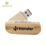 i-Transfer Toner printing Wooden Rotate 8G USB dish