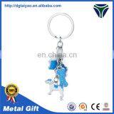Promotion Custom Shaped Metal Rotating Keychain