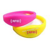 Cheap LF 125KHZ RFID wristband TK4100 EM4200 EM4305 silicone wristband Bracelet