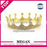 Bridal Wedding Prom Princess Rhinestone Crystal Circle Crown Manufacturers thumbnail-5