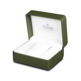 Best Selling Green PU Leather Watch Box Custom Logo Leatherette Watch Box With Factory Factory Price thumbnail-3